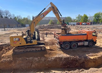 Erfolgreicher Projektstart in Freiberg: Erweiterter Rohbau für Bohrkern- und Probenarchiv - DE Erfolgreicher Projektstart in Freiberg: Erweiterter Rohbau für Bohrkern- und Probenarchiv - DE