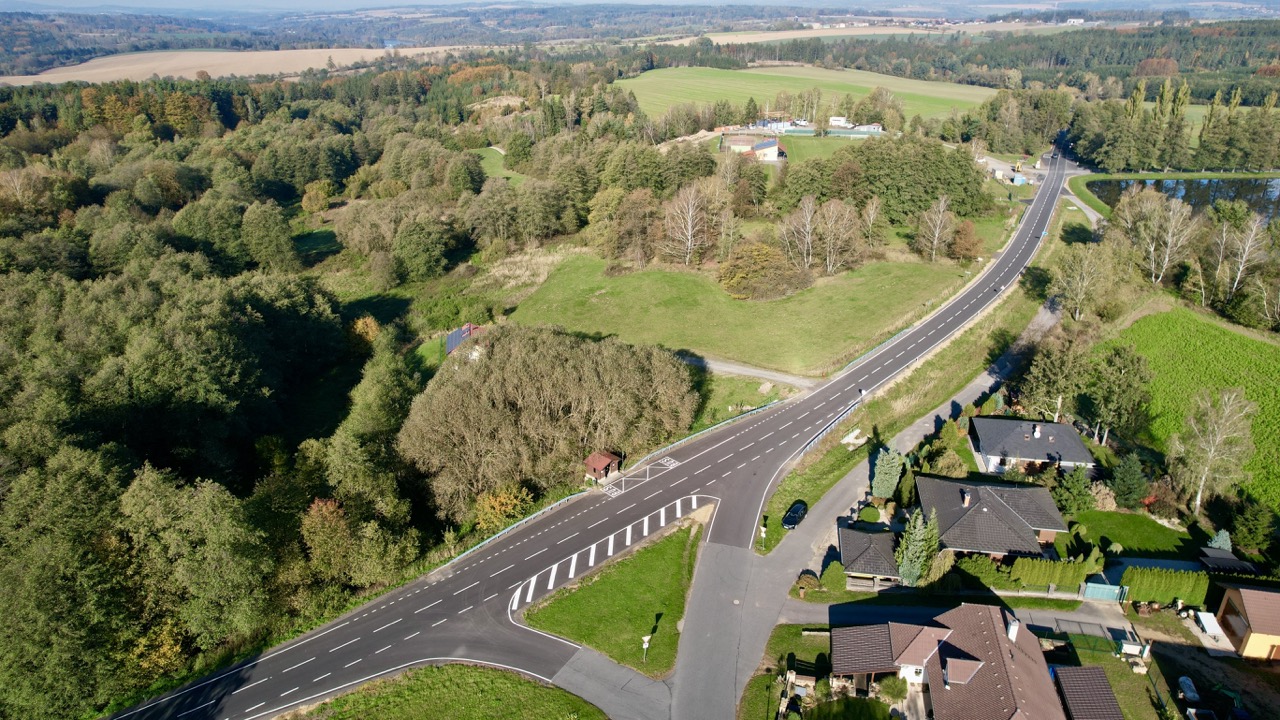 Silnice II/130 – rekonstrukce úseku D1 – Ledeč nad Sázavou - Road and bridge construction