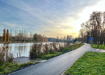 Levobřežní cyklostezka mezi Nymburkem a Poděbrady - CZ