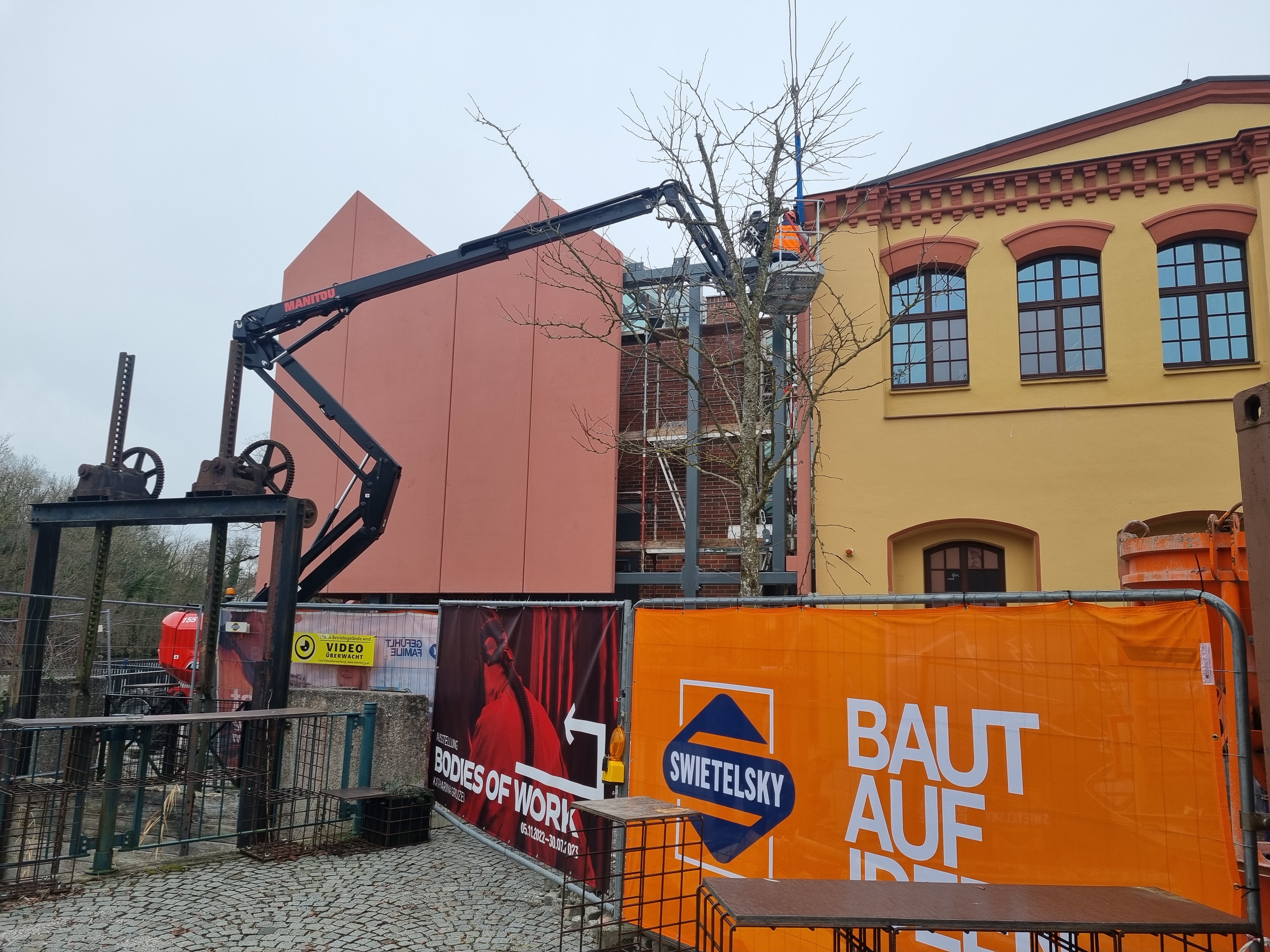 Digitalisierungscenter und Museum-Arbeitswelt Steyr - Building construction