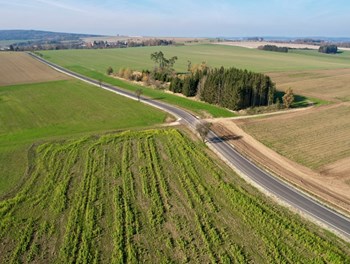 Rekonstrukce silnice III/1281 v úseku Košetice–Vyklantice - CZ