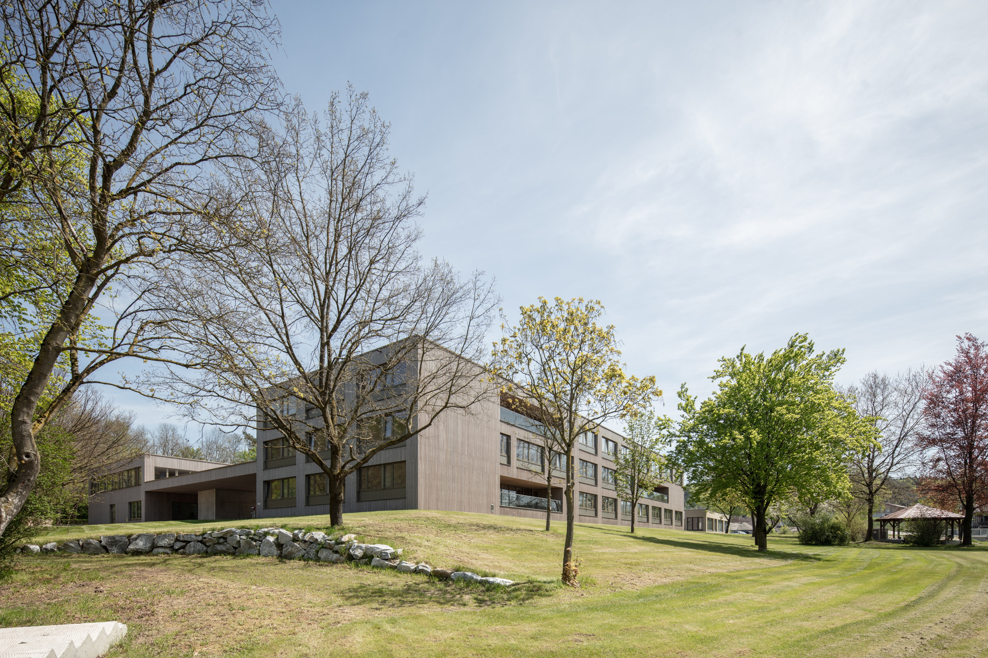 Landwirtschaftliche Fachschule Pyhra - Building construction